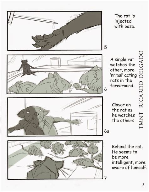 Ricardo Delgado's blog: TMNT storyboards 01