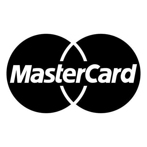 MasterCard Logo Black and White (3) – Brands Logos