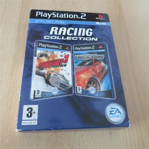 PS2 RACING COLLECTION PAL Need for Speed Underground & Burnout 3 Takedown $89.55 - PicClick