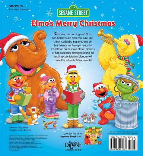 Sesame Street: Elmo's Merry Christmas | Book by Sesame Street, Tom ...