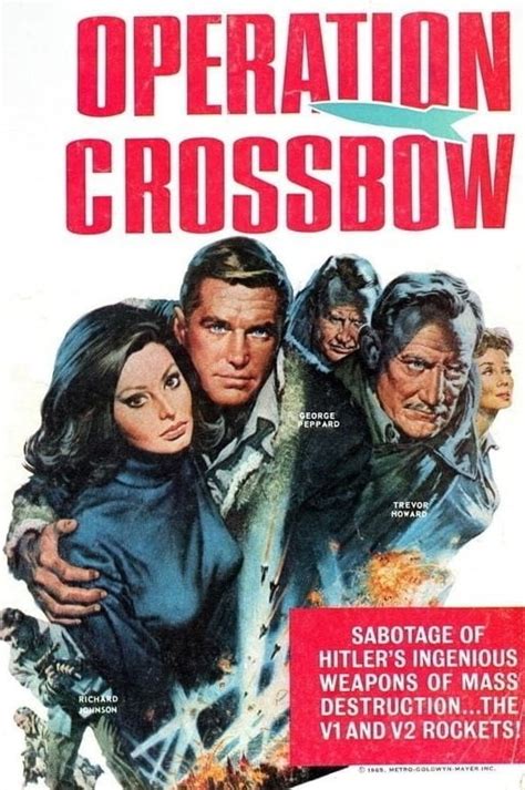 Operation Crossbow (1965) - Posters — The Movie Database (TMDB)