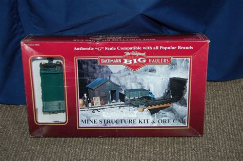 Bachmann Big Haulers Mine structure KIT and Ore Car #92501 G scale- original box | #1869806499