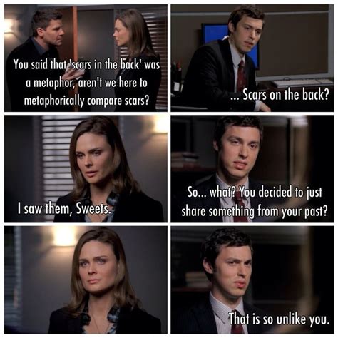 When Bones started to love Sweets | Bones seasons, Bones funny, Bones tv series