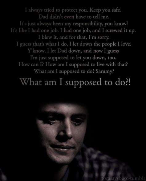 Best Dean Winchester Quotes. QuotesGram