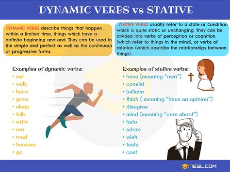 Dynamic Verbs: Verbs Can be Both Stative and Dynamic Verbs • 7ESL