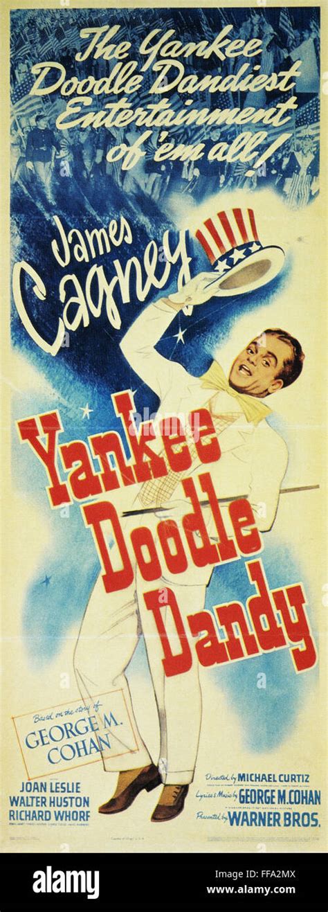 YANKEE DOODLE DANDY, 1942. /n'Yankee Doodle Dandy' film poster, 1942 ...