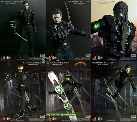 SPIDER-MAN 3 NEW GOBLIN HARRY OSBORN ANIMATRONIC GAUNTLET BLADES WITH ...