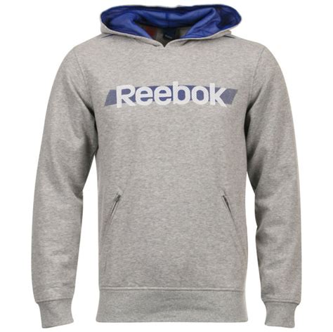 Reebok Kids' Athletic Basics Hoody - Grey Heather Clothing | Zavvi