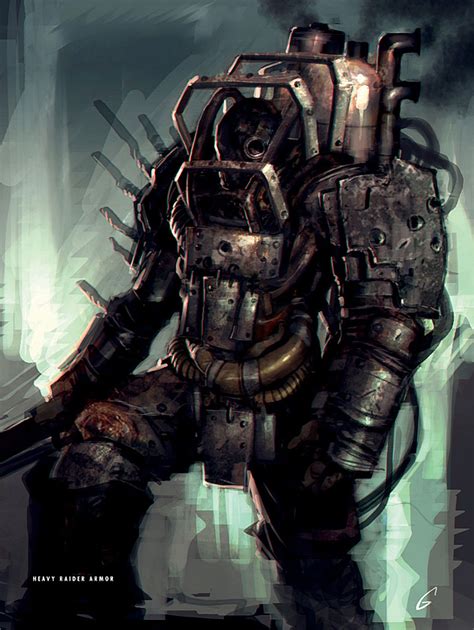 Image - Fo4 heavy raider armor concept art.png | Fallout Wiki | FANDOM powered by Wikia