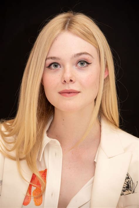 Elle Fanning - "Teen Spirit" Press Conference in Beverly Hills • CelebMafia