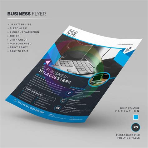 PSD Business Flyer Template ~ Graphic Prime | Graphic Design Templates