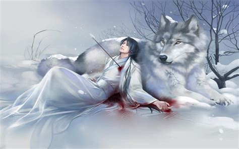 Anime Wolves Wallpapers - Wallpaper Cave