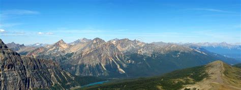 Panorama of Rocky Mountains Stock Photo - Image of alpine, meadows: 5115650