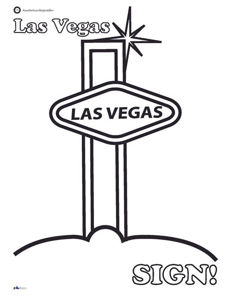 Las Vegas Children's Coloring Book - Coloring Home