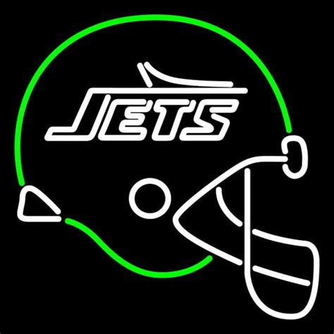 Custom New York Jets Helmet Logo NFL Neon Sign Neon Sign USA – Custom ...