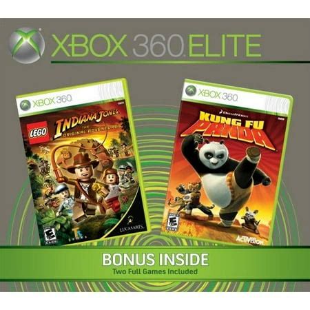 Refurbished Xbox 360 Elite Console 120GB With 2 Bonus Games - Walmart.com