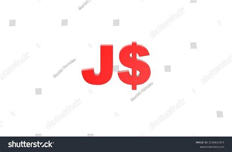 Jamaican Dollar Currency Symbol Jamaica Red Stock Illustration 2156611971 | Shutterstock