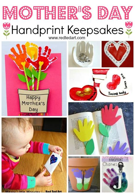 Handprint Mother's Day Keepsakes. Oh what super cute Mother's Day ...