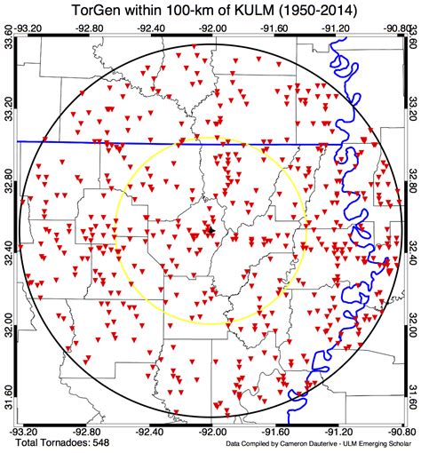 ULM Doppler Weather Radar | ULM University of Louisiana at Monroe