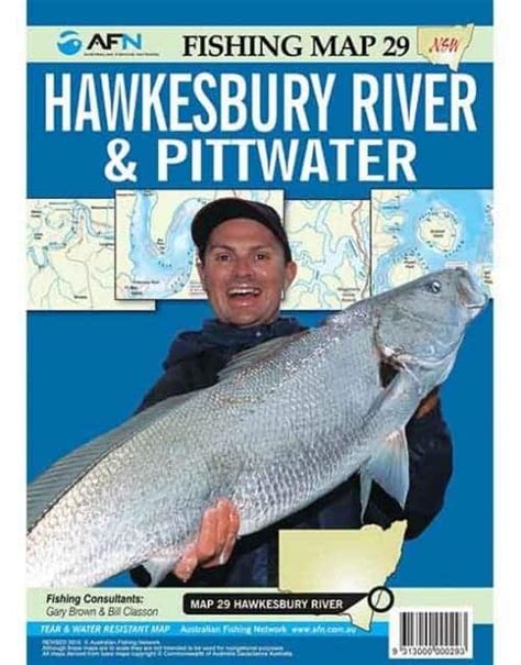 Hawkesbury River-Pittwater AFN Fishing Map - A.B.C. Maps