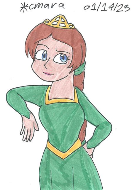 Princess Fiona, human form by cmara on DeviantArt