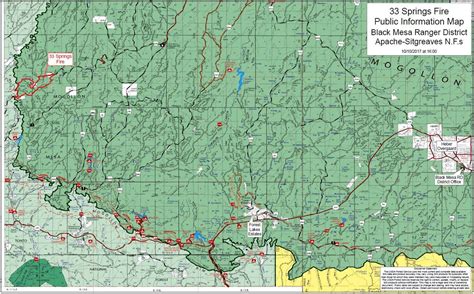 Apache Sitgreaves National Forest Map - Maping Resources