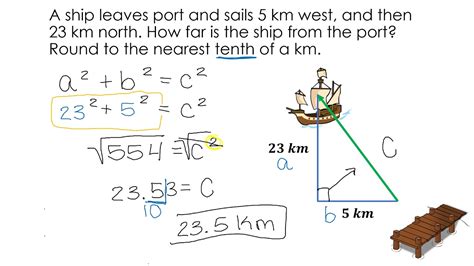 Applications Using The Pythagorean Theorem