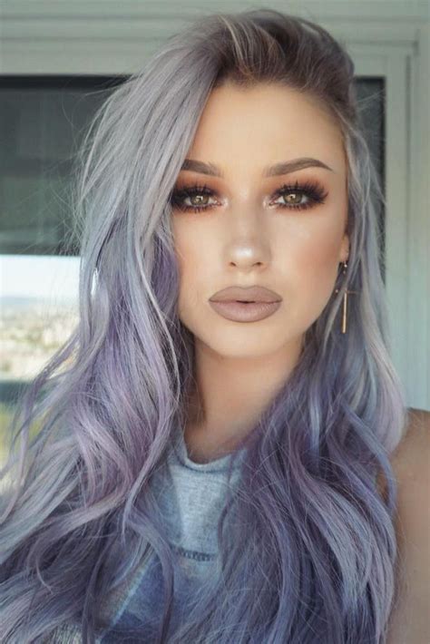 15 Grey Ombre Hair Ideas To Rock This Year | Grey ombre hair, Lilac ...