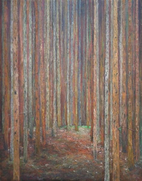 Homage To Klimt Pine Forest Painting by Emilia Milcheva on Gallery Today