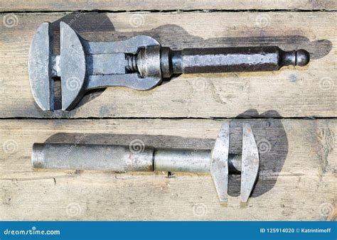 Vice old tool stock photo. Image of detail, white, technology - 125914020