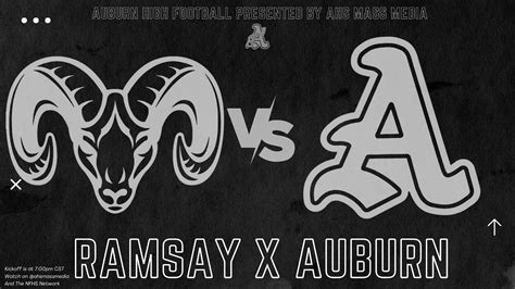 Ramsay at Auburn | Alabama High School Football | September 23rd, 2022 - Win Big Sports