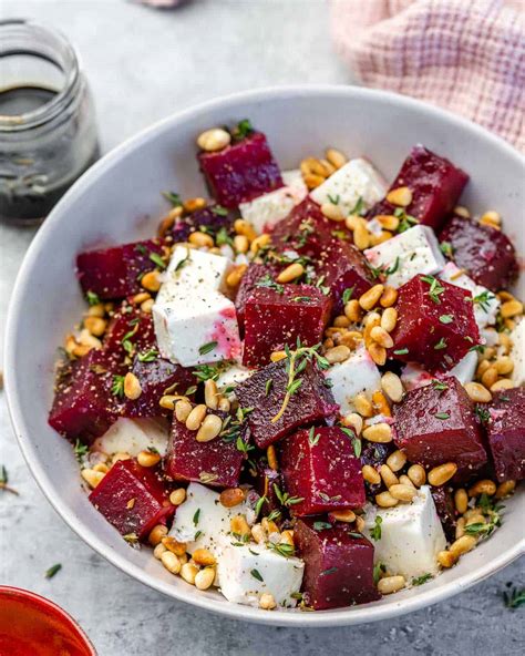 Roasted Beet Salad With Feta Cheese | Healthy Fitness Meals