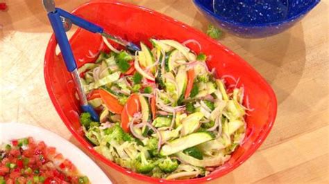 Emeril Lagasse's Garden Vegetable Salad | Recipe - Rachael Ray Show