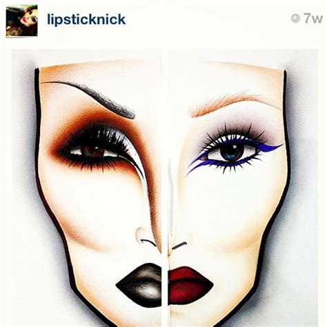 Beautiful Face Chart #makeup #FaceChart