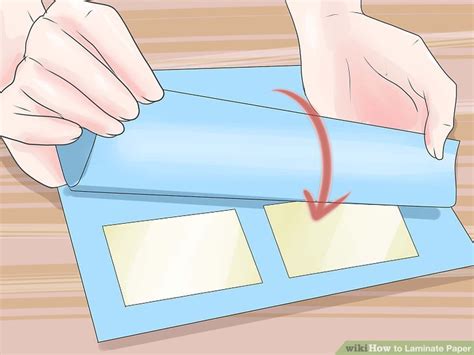 How to Laminate Paper (with Pictures) - wikiHow