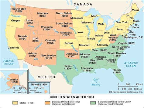 Map Of United States In 1865 - Allene Madelina