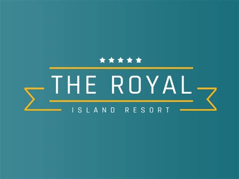 The Royal 5 Star Hotel Logo Design by Ashley Carre on Dribbble