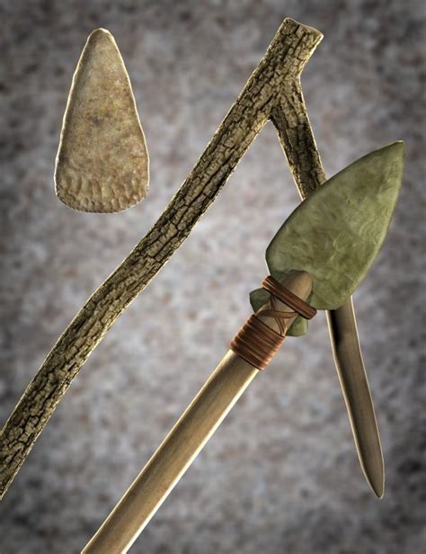 Stone Age Tools and Weapons | Daz 3D