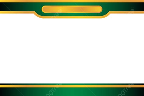 Simple Green Certificate Border With And Gold Color V - vrogue.co