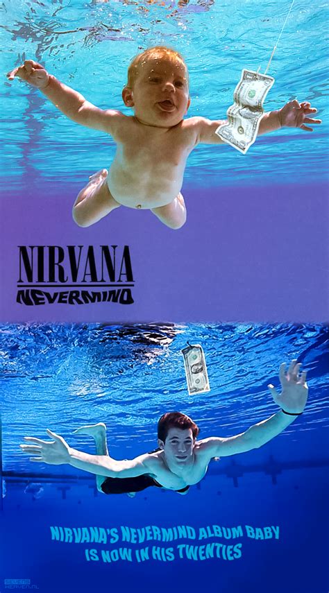 Nirvana's iconic Nevermind album cover baby is now in his twenties ...