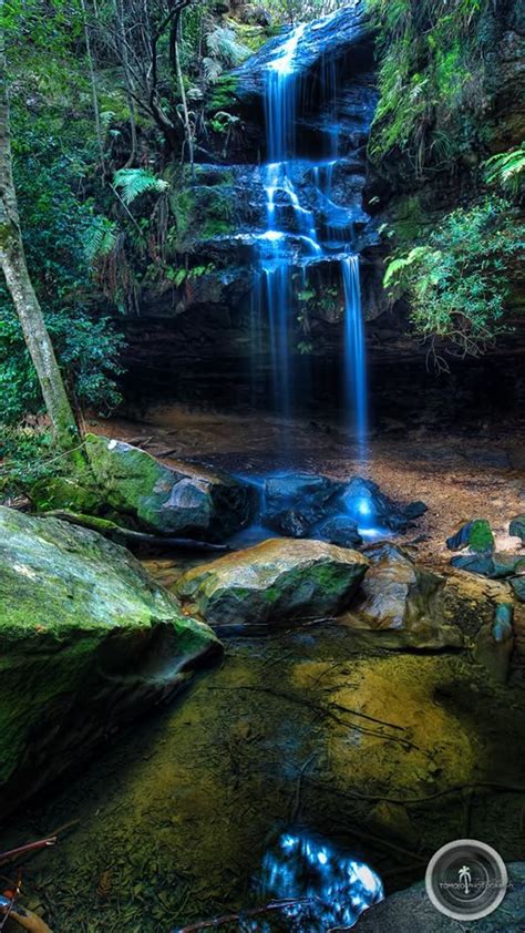 Horseshoe Falls, Hazelbrook Blue Mountains NSW ~ Tomojo Photography | Blue mountains australia ...