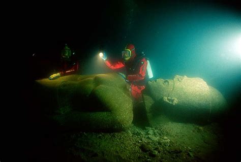 Franck Goddio: Projects: Sunken civilizations: Thonis-Heracleion