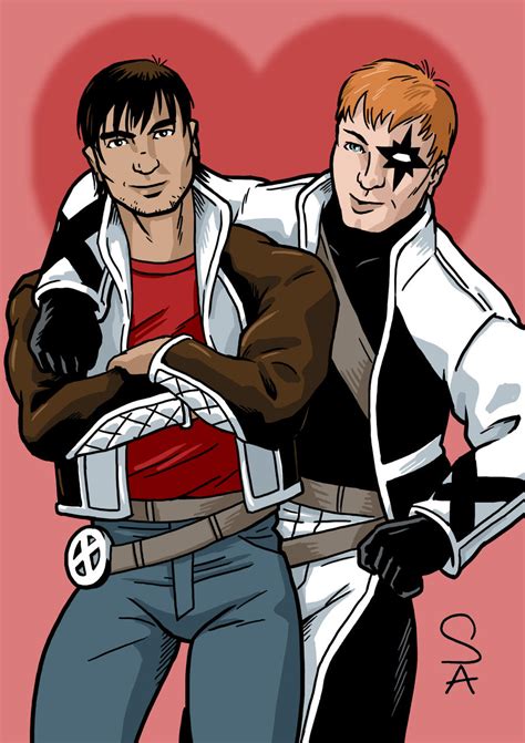 Rictor and Shatterstar by xcub on DeviantArt