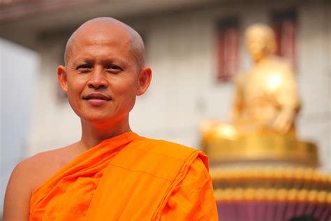 Free Images : person, people, orange, monk, buddhism, asia, profession ...