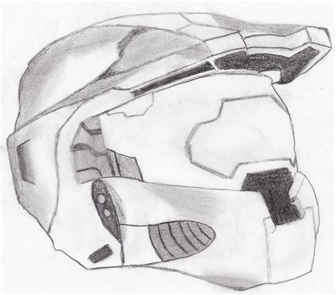 master chief helmet by oktar17 on DeviantArt