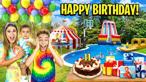 FERRAN'S 11th BIRTHDAY PARTY SURPRISE!! 🎂🎁 | The Royalty Family - YouTube