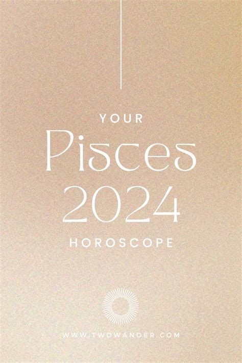 Pisces 2024 Horoscope — Two Wander x Elysium Rituals