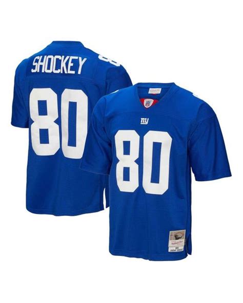 Mitchell & Ness Jeremy Shockey Royal New York Giants 2005 Legacy ...