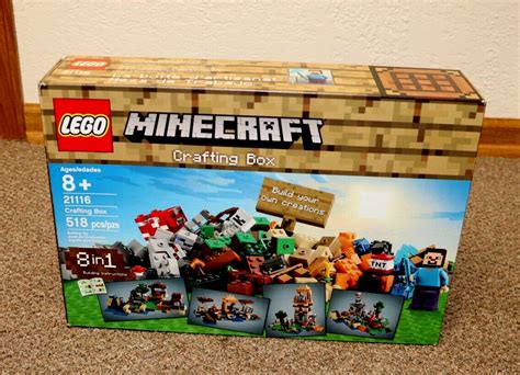 LEGO MINECRAFT-CRAFTING BOX SET- BUILDING SET No. 21116 | eBay