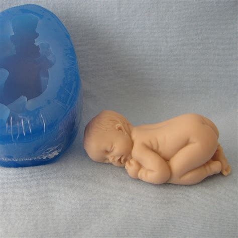 Silicone Sleeping Baby Mold – Shore Cake Supply